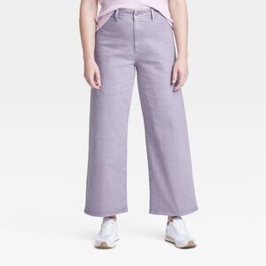 Universal Thread Light Purple Wide-Leg Jeans